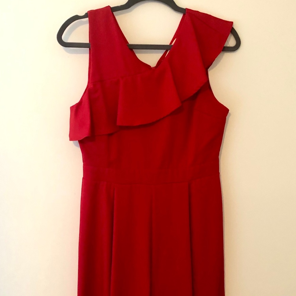 Francescas Red jumpsuit romper